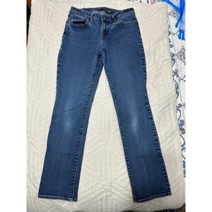 Levis Bold Curve Classic Rise Slim Leg Jeans Womens 10/30 Medium Wash Blue Denim